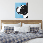 Toile d'art Boston Terrier (Insitu(Chambre))