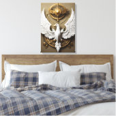 Toile d'art Crystal Eagle – Mur d'esprit sauvage f (Insitu(Chambre))