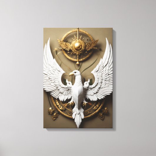 Toile d'art Crystal Eagle – Mur d'esprit sauvage f (Recto)