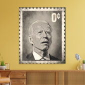Toile d'art de mème Biden 0 Cent (Insitu(Salon))