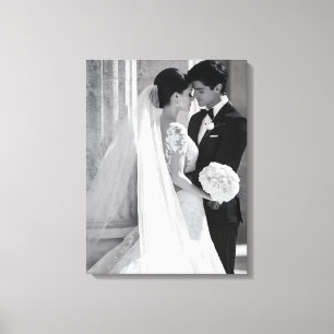 Toile d'art de photo de mariage