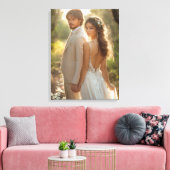 Toile d'art de photo de mariage (Insitu(Salon))