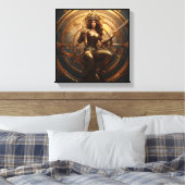 Toile d'art du zodiaque Sagittaire (Insitu(Chambre))