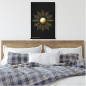 Toile d'art fin Sunlight Heritage Laurel (Insitu(Chambre))