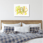Toile d'art guéri de mot inspiré Imprimer (Insitu(Chambre))