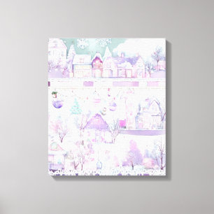 Toile d'art moderne et coloré enveloppé Imprimer