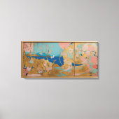 Toile d'art moderne et coloré enveloppé Imprimer (Recto)