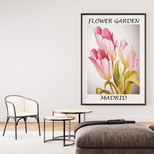 Toile d'art mural à la maison