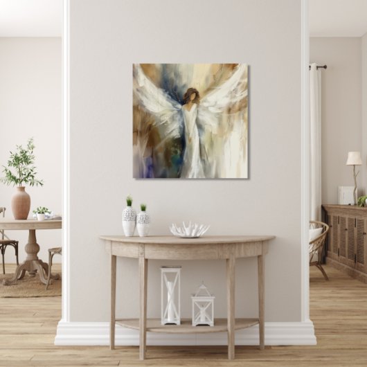 Toile d'art mural Impression Ange abstrait en neu