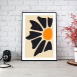 Toile d'art murale à fleurs Matisse<br><div class="desc">Ajoutez une touche de design scandinave moderne à votre maison avec cette étonnante impression paysagère abstraite.</div>