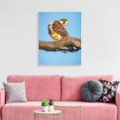Toile d'art murale Faucon | Impression de rapace d (Insitu(Salon))