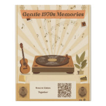 Toile d'art pour la musique de soins de mémoire de