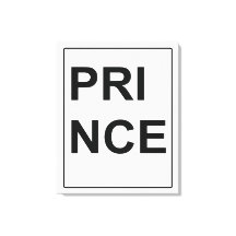 Toile d'art "Prince" par Billy Bernie