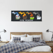 Toile d'art Pure Michigan Seasons (Insitu(Chambre))