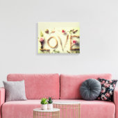 Toile d'art « Rose de l'amour » (Insitu(Salon))