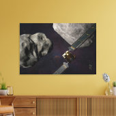 Toile Dart Spacecraft Et Le Liciacube Avant Impact (Insitu(Salon))