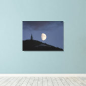 Toile d'artiste étirée - Compagnon Solitaire (Insitu (Plancher de Bois))