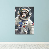 Toile d'astronaute singe Imprimer (Insitu (Plancher de Bois))