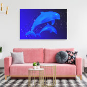 Toile Dauphins (Insitu(Salon))
