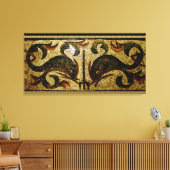 Toile Dauphins de Pompéi (Insitu(Salon))