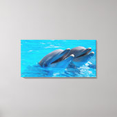 Toile Dauphins souriants (Recto)