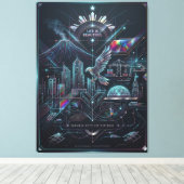 Toile Davao: City of Future (Insitu (Plancher de Bois))