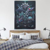 Toile Davao : Ville du futur (Insitu(Chambre))