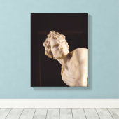 Toile David, 1623-24 (marbre) (détail) (Insitu (Plancher de Bois))