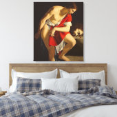 Toile David contemple la tête de Goliath (Insitu(Chambre))