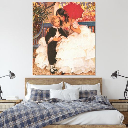 Toile David Copperfield et sa mère Imprimer (Insitu(Chambre))