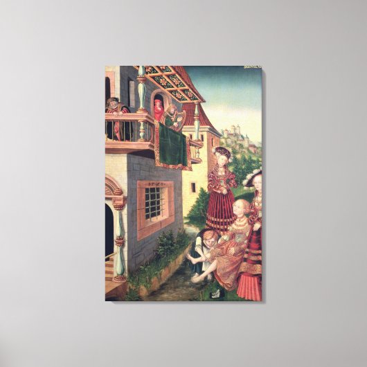 Toile David et Bathsheba, 1528 (Recto)