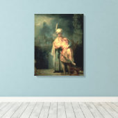 Toile David et Jonathan, 1642 (Insitu (Plancher de Bois))