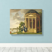 Toile David Garrick (1717-1779) et sa femme par son temp (Insitu (Plancher de Bois))