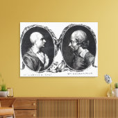 Toile David Garrick et Shakespeare (Insitu(Salon))