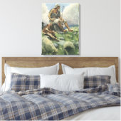Toile David le Berger par Copping, Religion Vintage (Insitu(Chambre))