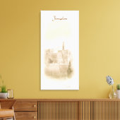 Toile David Old City Jérusalem Israël Peinture artistiqu (Insitu(Salon))