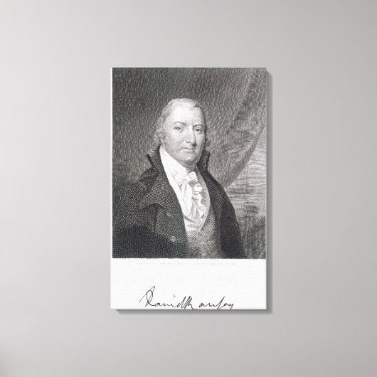 Toile David Ramsay, gravé par James Barton Longacre (Recto)
