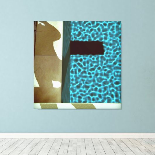 Toile DAVID'S POOL SERIES 10e05 Canvas (Insitu (Plancher de Bois))