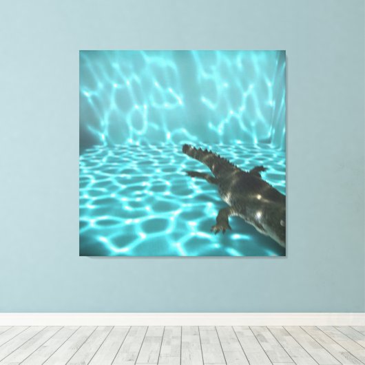 Toile DAVID'S POOL SERIES p07c flou3 Canvas (Insitu (Plancher de Bois))