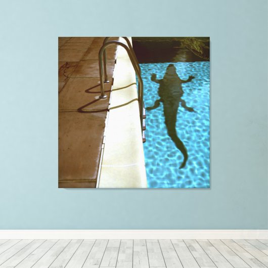 Toile DAVID'S POOL SERIES p08b Canvas (Insitu (Plancher de Bois))