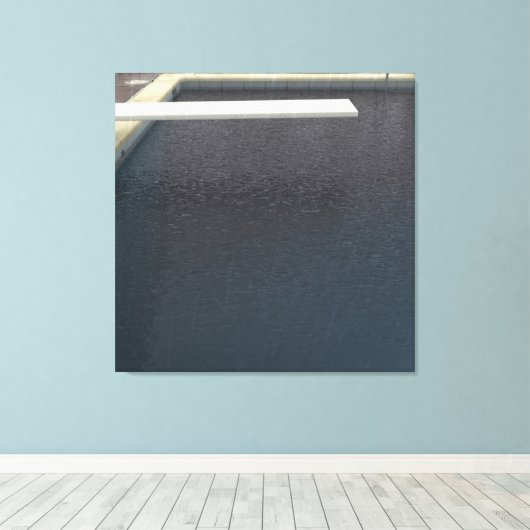 Toile DAVID'S POOL SERIES p09e05 Canvas (Insitu (Plancher de Bois))
