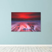 Toile Dawn Over The Stormy Sea (Insitu (Plancher de Bois))