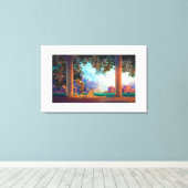 Toile DAYBREAK Maxfield Parrish 1922 ... 2025 (Insitu (Plancher de Bois))