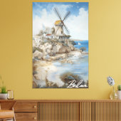 Toile Daylight on the Coast, by artist Bella Catza (Insitu(Salon))