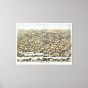 Toile Dayton (Ohio) (1870)