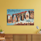 Toile Dayton, OhioGrandes lettres ScènesDayton, OH (Insitu(Salon))