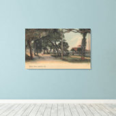 Toile Daytona, Floride - Vue sur Beach Street (Insitu (Plancher de Bois))