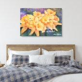 Toile Dazzling Daffodils dans Waterclors (Insitu(Chambre))