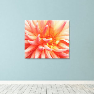 Toile Dazzling Flower