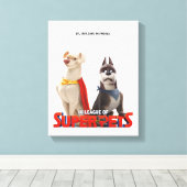 Toile DC League of Super-Pets Theatrical Art (Insitu (Plancher de Bois))